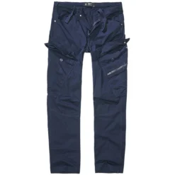 BRANDIT Adven Slim Fit Trousers Navy