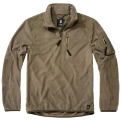 Brandit Fleece Troyer Ripstop Oliv