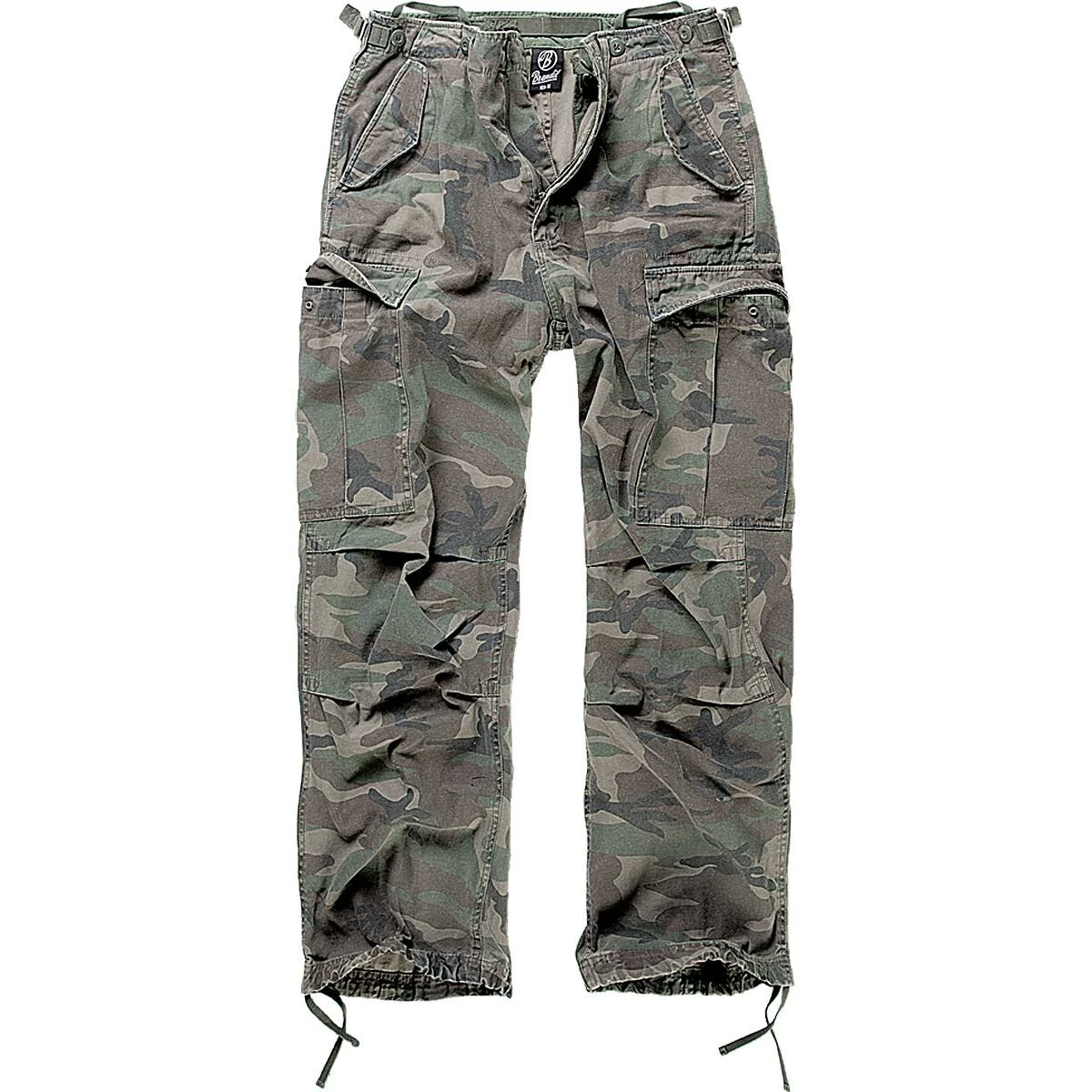 BRANDIT M65 Vintage Trouser Woodland 1 BRANDIT M65 Vintage Trouser Woodland