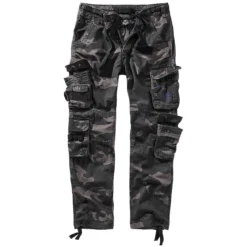 Brandit Pure Slim Fit Trousers Darkcamo