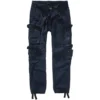 Brandit Pure Slim Fit Trousers Navy