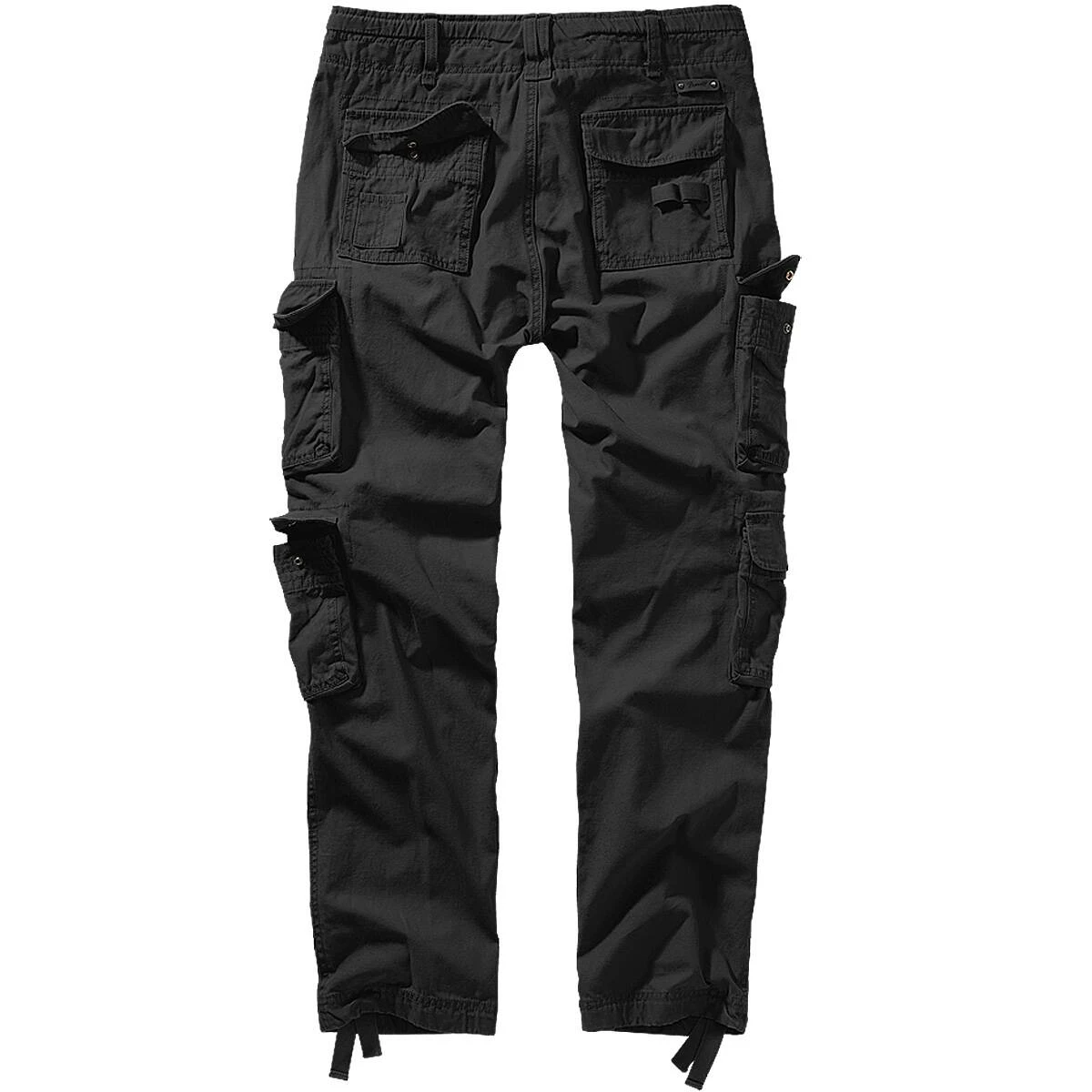 Brandit Pure Slim Fit Trousers Schwarz 2 Brandit Pure Slim Fit Trousers Schwarz – Bild 2