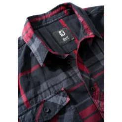 Brandit Roadstar Hemd Anthrazit-rot -Günstiges Tarn Mode Geschäft brandit roadstar hemd anthrazit rot3