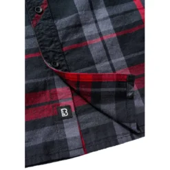 Brandit Roadstar Hemd Anthrazit-rot -Günstiges Tarn Mode Geschäft brandit roadstar hemd anthrazit rot5