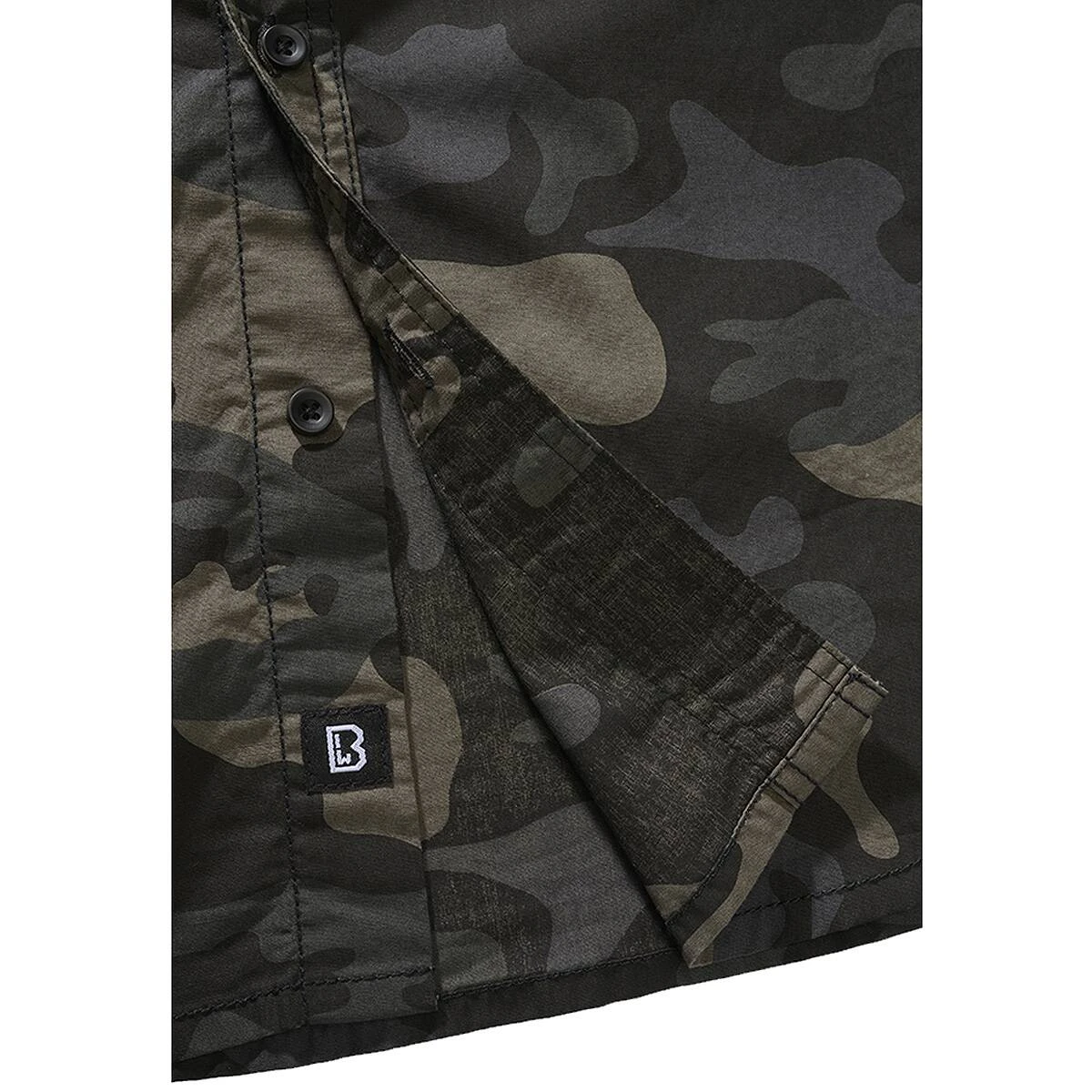 Brandit Roadstar Hemd Darkcamo 5 Brandit Roadstar Hemd Darkcamo – Bild 5