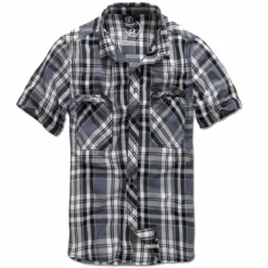 Brandit Roadstar Hemd Schwarz-anthrazit