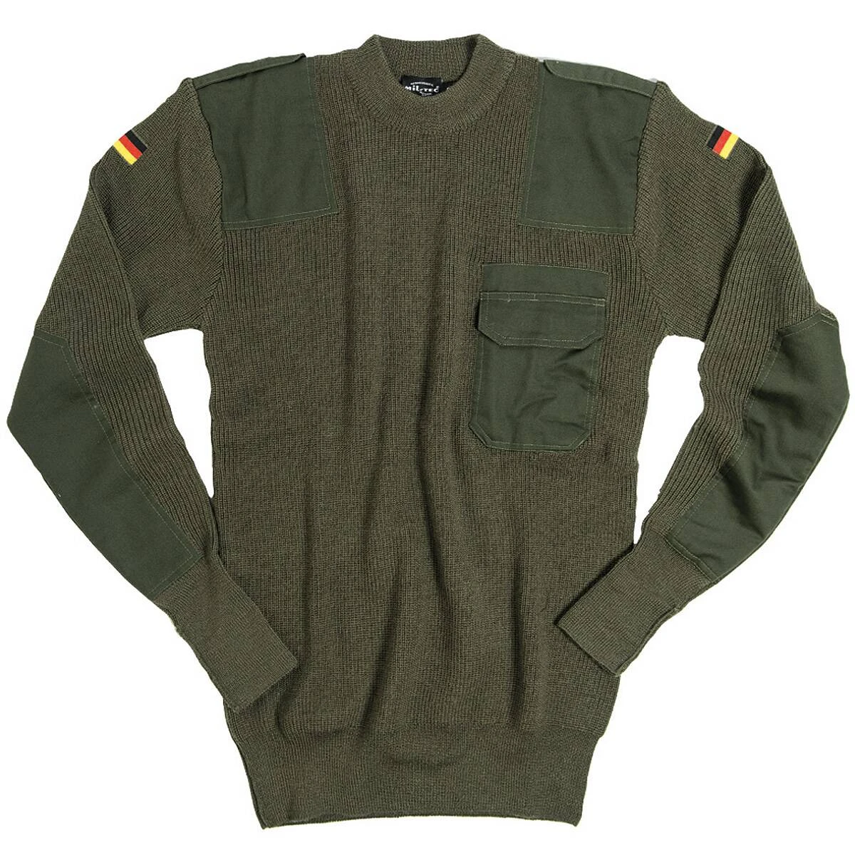 Mil-Tec Bundeswehr Pullover Nach TL Oliv 1 Mil-Tec Bundeswehr Pullover Nach TL Oliv