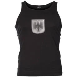 Mil-Tec BW Tank-Top Mit Adler Schwarz