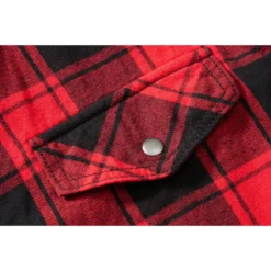 Brandit Checkshirt ärmellos Rot-schwarz -Günstiges Tarn Mode Geschäft checkshirt aermellos rot schwarz5