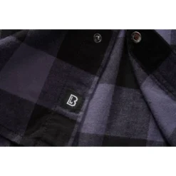 Brandit Checkshirt ärmellos Schwarz-grau -Günstiges Tarn Mode Geschäft checkshirt aermellos schwarz grau6