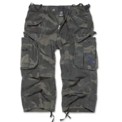 Brandit Industry 3/4 Pants Darkcamo
