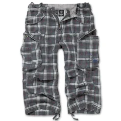 Brandit Industry 3/4 Pants Darkgrey-purple