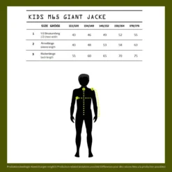 Brandit Kids M65 Giant Jacke Schwarz -Günstiges Tarn Mode Geschäft kids m65 giant jacke schwarz5
