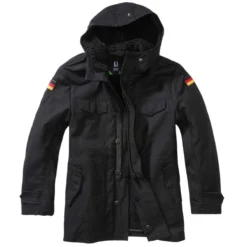 Brandit Kinder BW Parka Schwarz