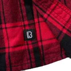 Brandit Kinder Checkshirt Rot-schwarz -Günstiges Tarn Mode Geschäft kinder checkshirt rot schwarz3