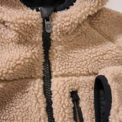 Brandit Kinder Teddyfleece Jacke Beige -Günstiges Tarn Mode Geschäft kinder teddyfleece jacke beige3