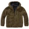 Brandit Kinder Teddyfleece Jacke Oliv