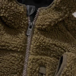 Brandit Kinder Teddyfleece Jacke Oliv -Günstiges Tarn Mode Geschäft kinder teddyfleece jacke oliv3