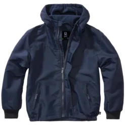 Brandit Kinder Windbreaker Frontzip Navy