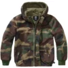 Brandit Kinder Windbreaker Frontzip Woodland