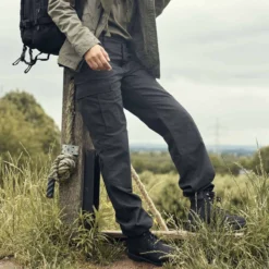 Brandit Ladies BDU Ripstop Hose Schwarz -Günstiges Tarn Mode Geschäft ladies bdu ripstop hose schwarz3