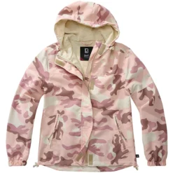 Brandit Ladies Summer Windbreaker Frontzip Candy-camo
