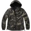 Brandit Ladies Summer Windbreaker Frontzip Darkcamo