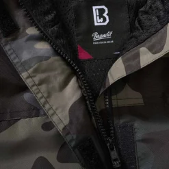 Brandit Ladies Summer Windbreaker Frontzip Darkcamo -Günstiges Tarn Mode Geschäft ladies summer windbreaker frontzip darkcamo4