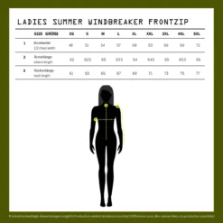 Brandit Ladies Summer Windbreaker Frontzip Oliv -Günstiges Tarn Mode Geschäft ladies summer windbreaker frontzip oliv5