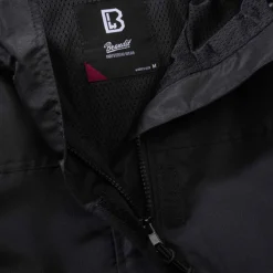 Brandit Ladies Summer Windbreaker Frontzip Schwarz -Günstiges Tarn Mode Geschäft ladies summer windbreaker frontzip schwarz3