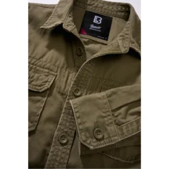Brandit Ladies Vintage Shirt Langarm Oliv -Günstiges Tarn Mode Geschäft ladies vintage shirt langarm oliv4