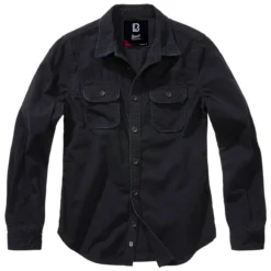 Brandit Ladies Vintage Shirt Langarm Schwarz