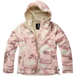 Brandit Ladies Windbreaker Frontzip Candy-camo