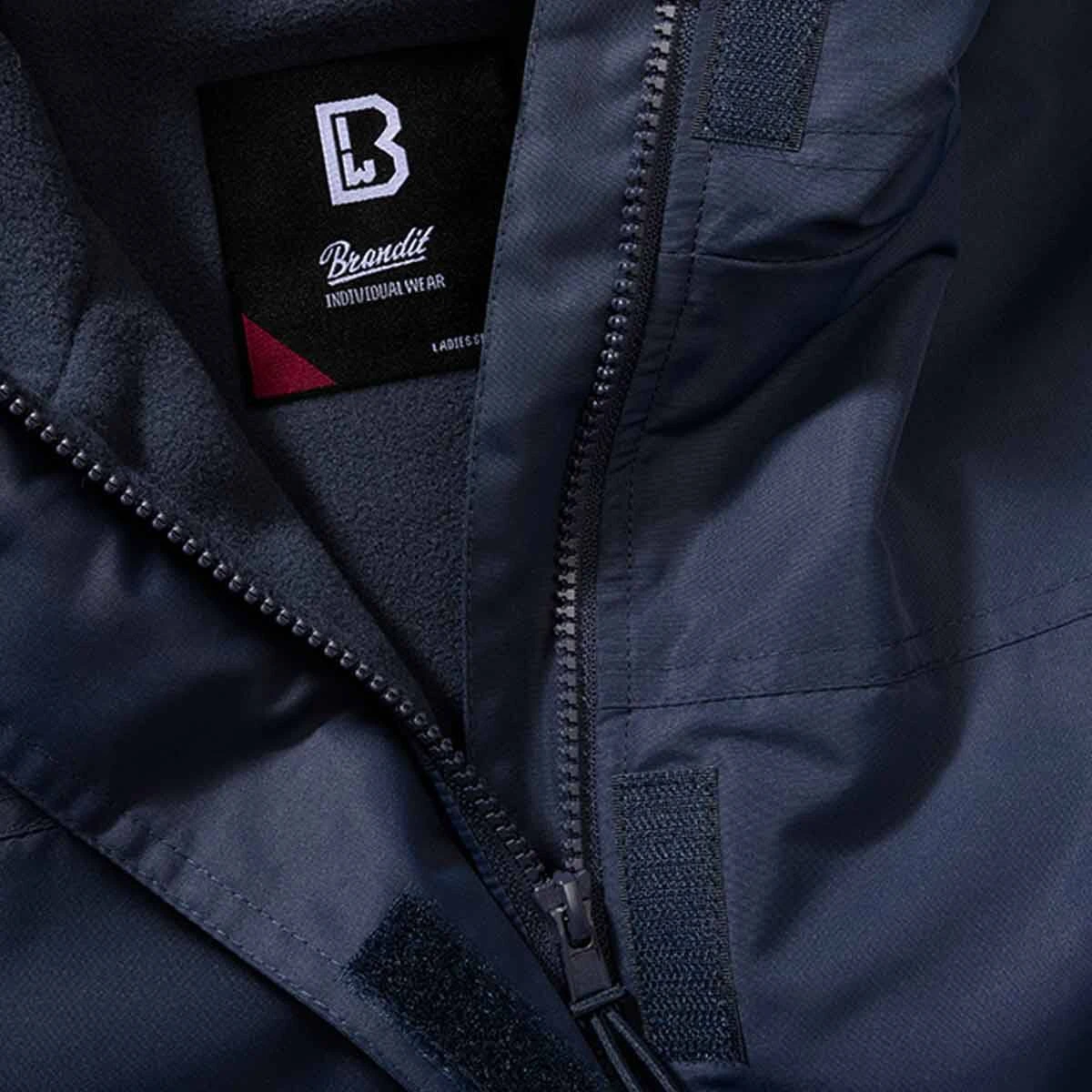 Brandit Ladies Windbreaker Frontzip Navy 3 Brandit Ladies Windbreaker Frontzip Navy – Bild 3