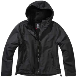 Brandit Ladies Windbreaker Frontzip Schwarz