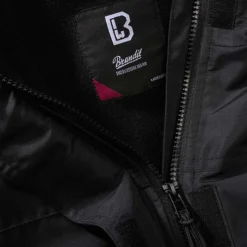 Brandit Ladies Windbreaker Frontzip Schwarz -Günstiges Tarn Mode Geschäft ladies windbreaker frontzip schwarz4