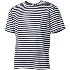 Marine T-Shirt Gestreift