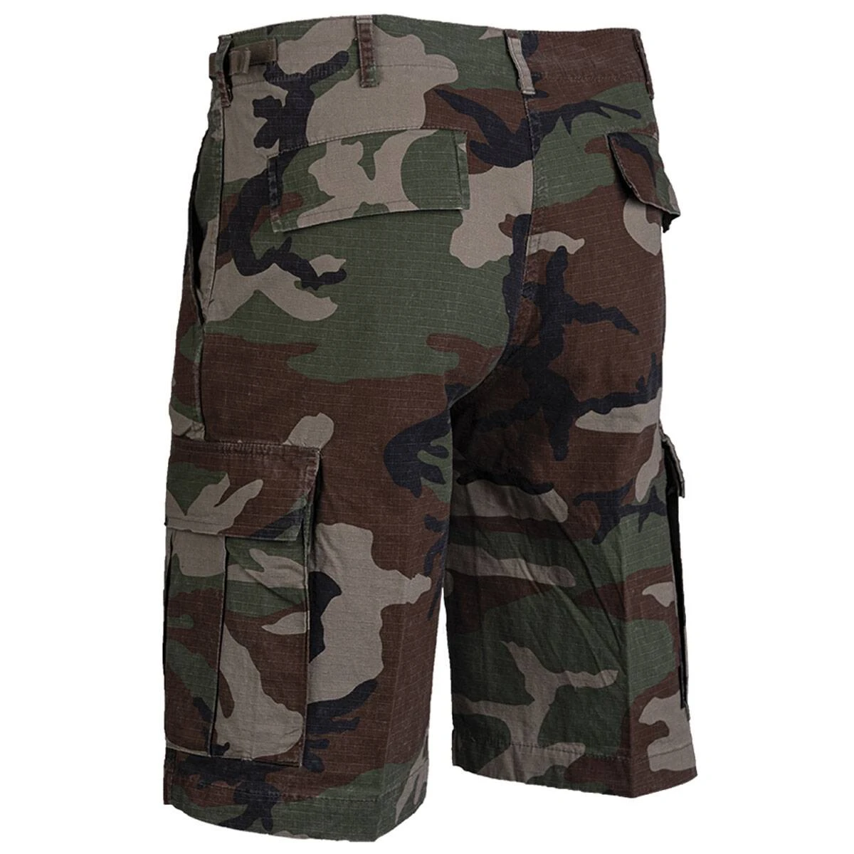 Mil-Tec Bermuda Ripstop Prewashed Woodland 2 Mil-Tec Bermuda Ripstop Prewashed Woodland – Bild 2