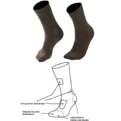Mil-Tec Merino Socken Schwarz -Günstiges Tarn Mode Geschäft mil tec merino socken schwarz3