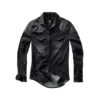 Brandit Riley Denim Hemd Schwarz