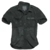 SURPLUS Raw Vintage Shirt Kurzarm Schwarz