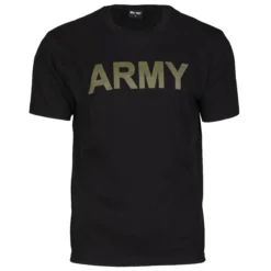 Mil-Tec T-Shirt ARMY Schwarz