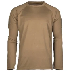 Mil-Tec Tactical Langarmshirt Quick Dry Coyote