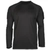 Mil-Tec Tactical Langarmshirt Quick Dry Schwarz
