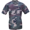 Tactical T-Shirt Quickdry Woodland