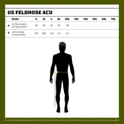 Mil-Tec US Feldhose ACU Ripstop Woodland -Günstiges Tarn Mode Geschäft us feldhose acu ripstop woodland3