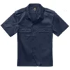 Brandit US Hemd Kurzarm Navy-blau