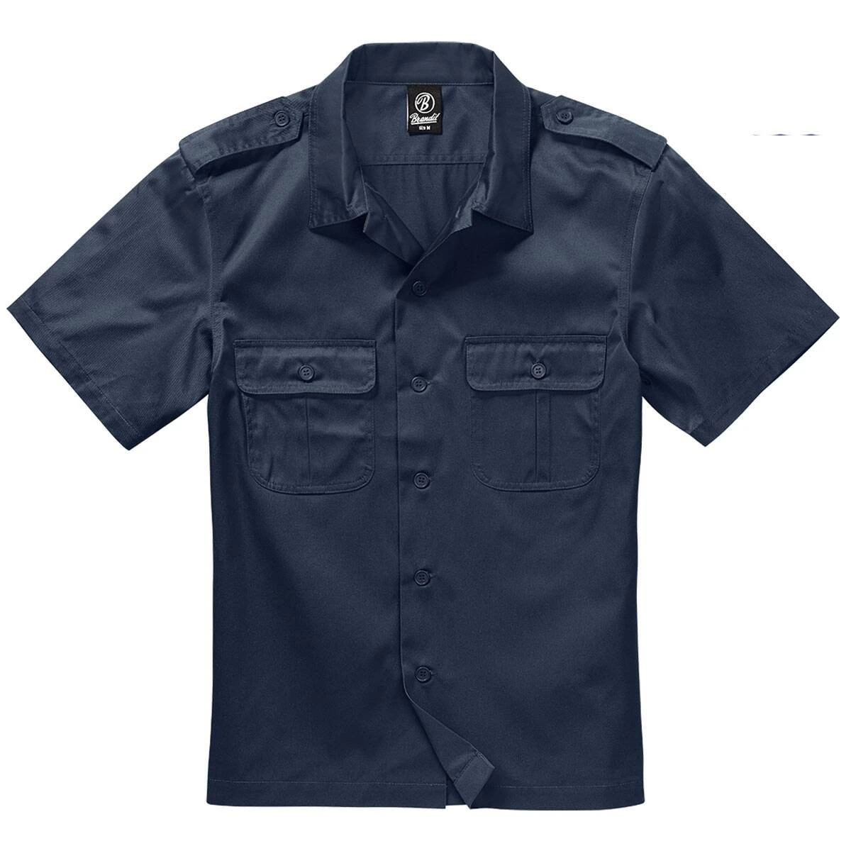 Brandit US Hemd Kurzarm Navy-blau 1 Brandit US Hemd Kurzarm Navy-blau