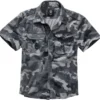 Brandit Vintage Shirt Kurzarm Grey-camo