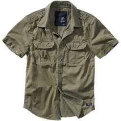 Brandit Vintage Shirt Kurzarm Oliv